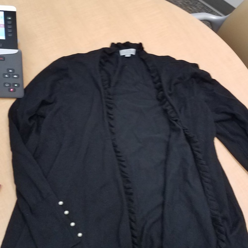 Super Soft Open Ruffle Cardigan